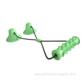 Double Suction Cup Interactive Dog Pooshes Chew Toy